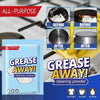 Grease-removing cleaning powder.