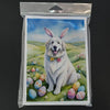 Hoppy Easter! Great Pyrenees Easter Cards Inside! **product Description** Spread Easter Cheer with these Adorable Dog-themed Cards! Featuring Precious Pups - Estalios