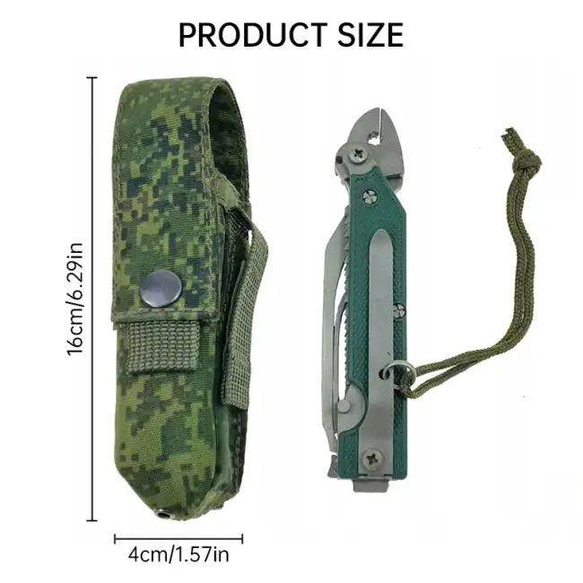 Your Ultimate Tactical Sidekick Camouflage Multi-Tool Vest - Estalios