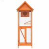 Green Roof Bird House: Solid Pine Wood Aviary! Elevate your Feathered Friends Living Space with our Stunning Wooden Bird Aviary! this Beautiful Bird House Offers - Estalios