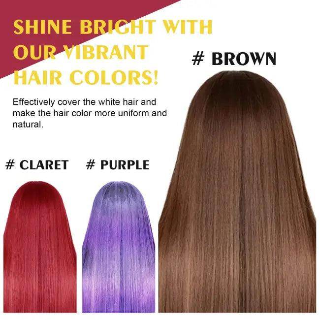 Rock Your Look with Silver Gray and Purple Hair Swatch Shampoo for Vibrant Color - Estalios