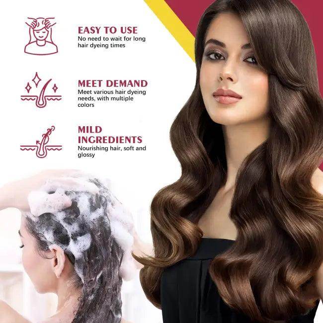 Rock Your Look with Silver Gray and Purple Hair Swatch Shampoo for Vibrant Color - Estalios