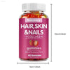 Hair, Skin & Nails Gummies with Biotin - 60 Count - Estalios