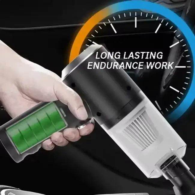Handheld Portable Car Vacuum Cleaner USB for Home and Auto Efficiency - Estalios