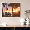 Hawaii Sunset Canvas Print Multiple sizes No Frame - Estalios