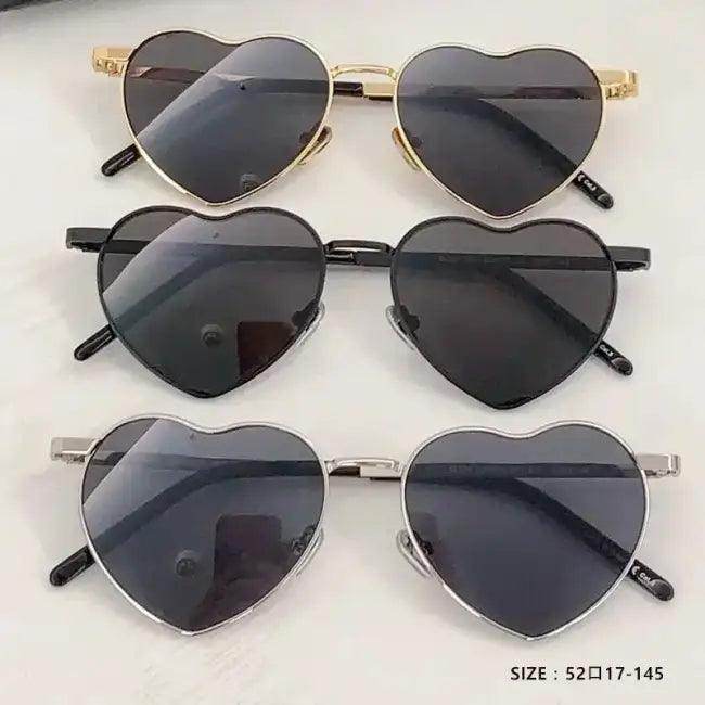 Radiant Heart Sunglasses for Stylish Summer Adventures - Estalios