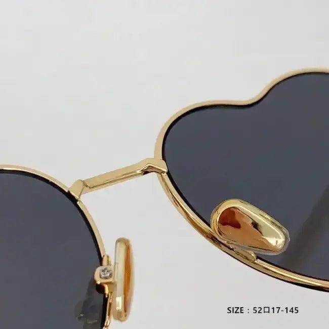 Radiant Heart Sunglasses for Stylish Summer Adventures - Estalios