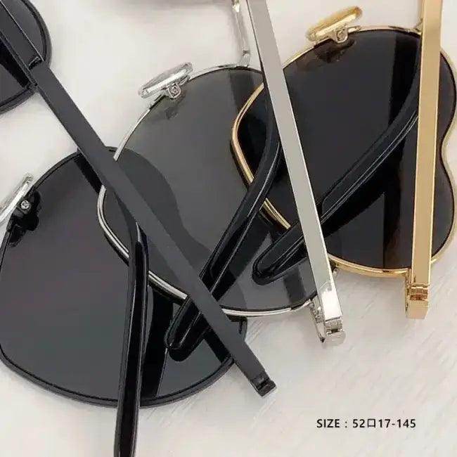 Radiant Heart Sunglasses for Stylish Summer Adventures - Estalios