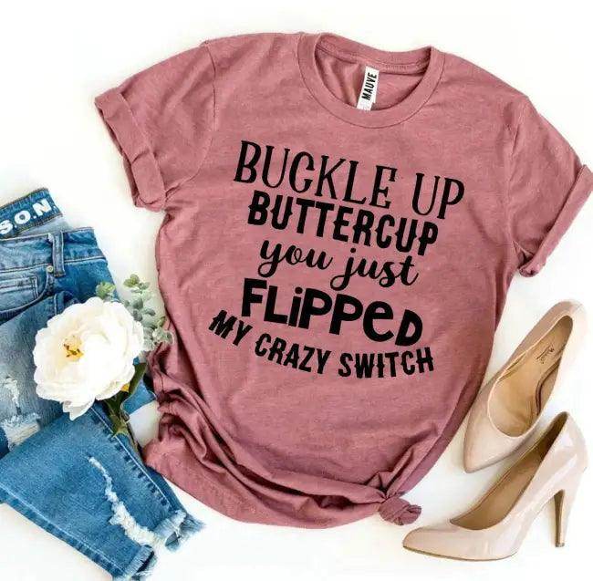 Heather Gray T-Shirt with Humorous Saying for Fun Style - Estalios