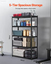 Heavy Duty 5-Tier Garage Storage Shelves 3000 lbs Capacity - Estalios