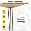 Heavy Duty Hairpin Table Legs Set of 4 for DIY Furniture - Estalios