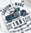 Heavy Men's Print Casual Round Neck Short Sleeve T-shirt - Estalios