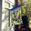 Hop Into Easter with this Adorable Easter Dog Flag! Spread Some Springtime Cheer with this Delightful Easter Dog Flag, Perfect for Adding a Touch of Whimsy - Estalios