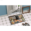 Hop Into Spring: Watercolor Dog Mat Fun Preventing Slips! - Estalios