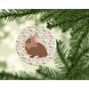 Hop Into the Holidays with this Charming Brown Rabbit Ornament! this Delightful Ornament will Add a Touch of Whimsical Charm to your Christmas Tree. Featuring a Sweet Brown Rabbit - Estalios