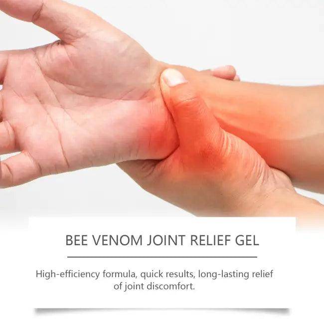 Bee Venom Joint Relief Gel for Quick Natural Pain Relief - Estalios