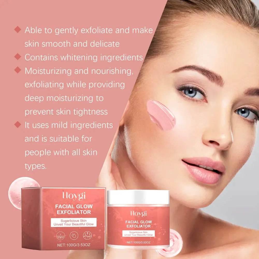 Hoygi Facial Exfoliating Scrub for Clean, Glowing Skin - Estalios