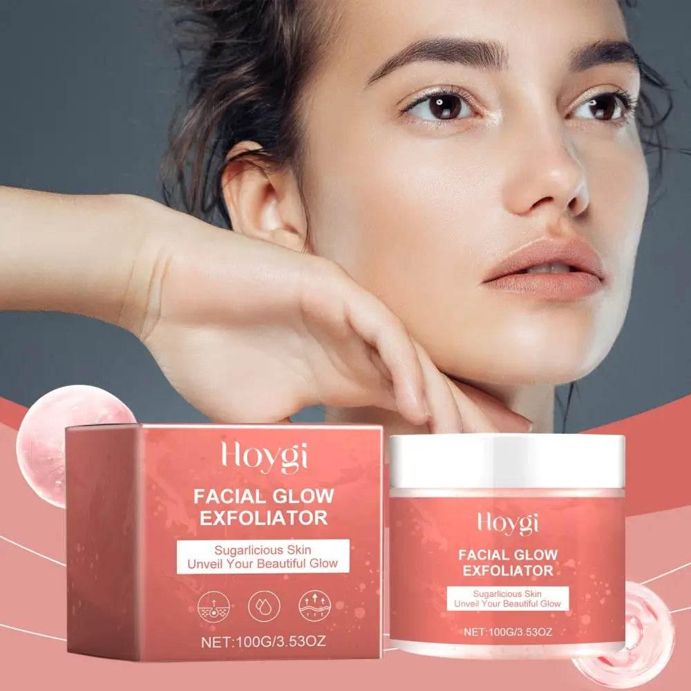 Hoygi Facial Exfoliating Scrub for Clean, Glowing Skin - Estalios