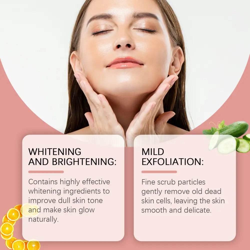 Hoygi Facial Exfoliating Scrub for Clean, Glowing Skin - Estalios