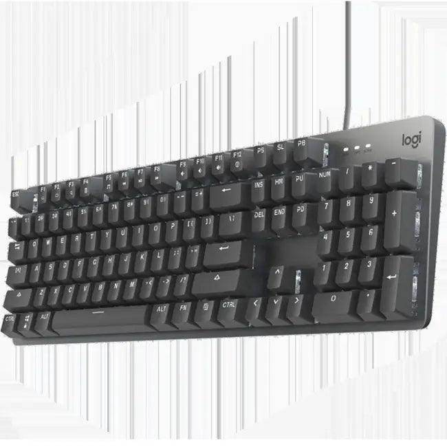 Vibrant Gray Mechanical Keyboard for Stylish Workspace Lighting - Estalios