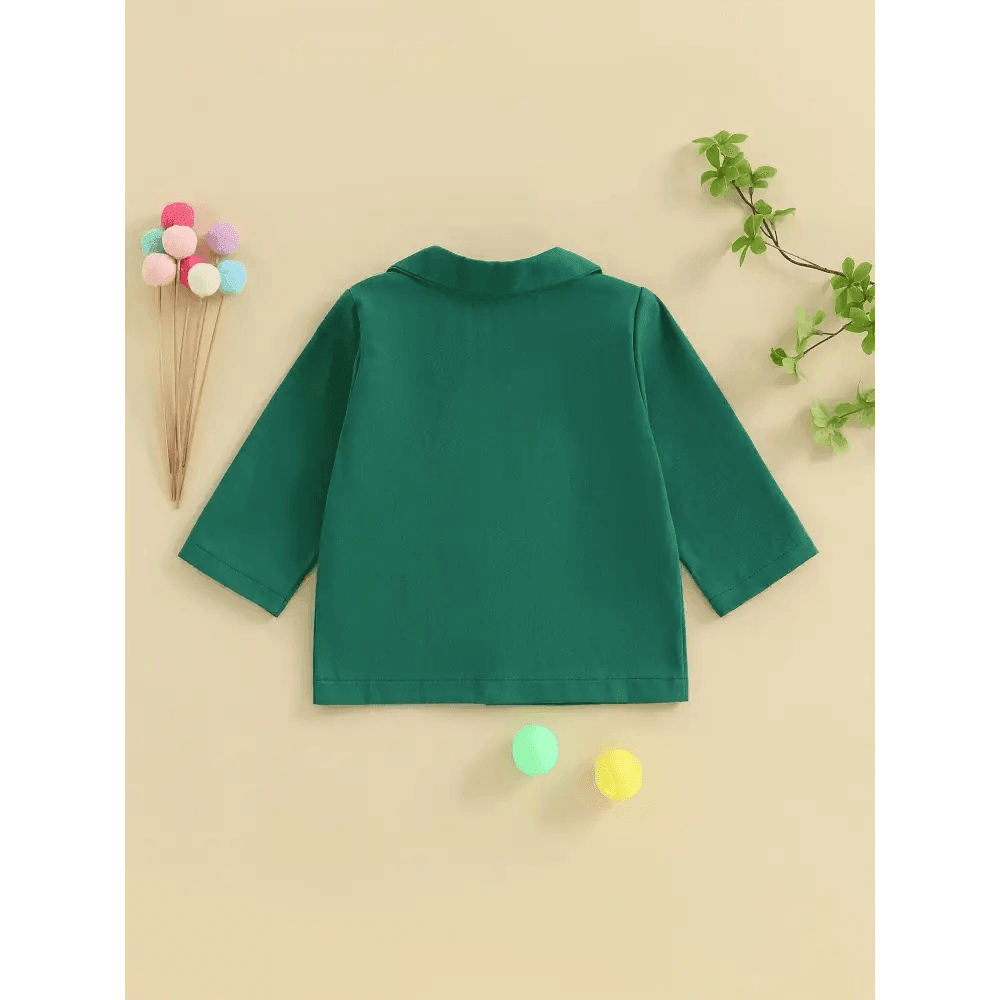 Infant Toddler Hooded Windbreaker Jacket with Cute Print - Estalios