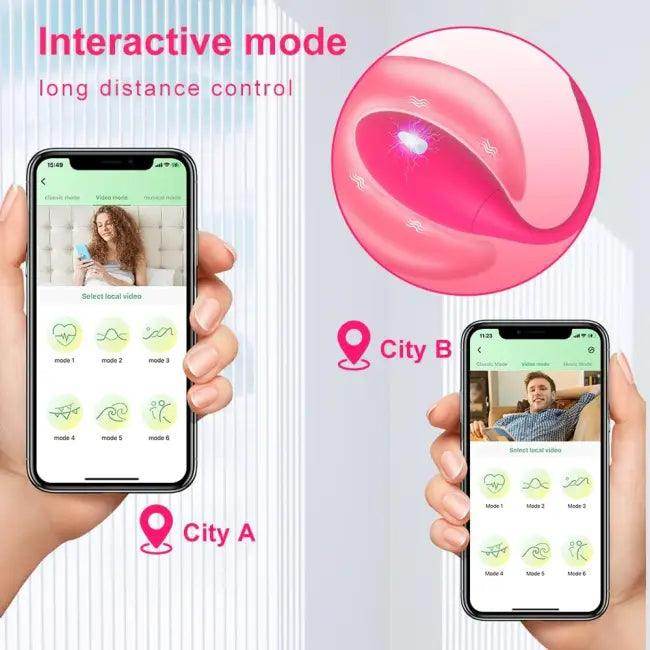 Sizzle and Connect with Our Pink App-Controlled Vibe - Estalios