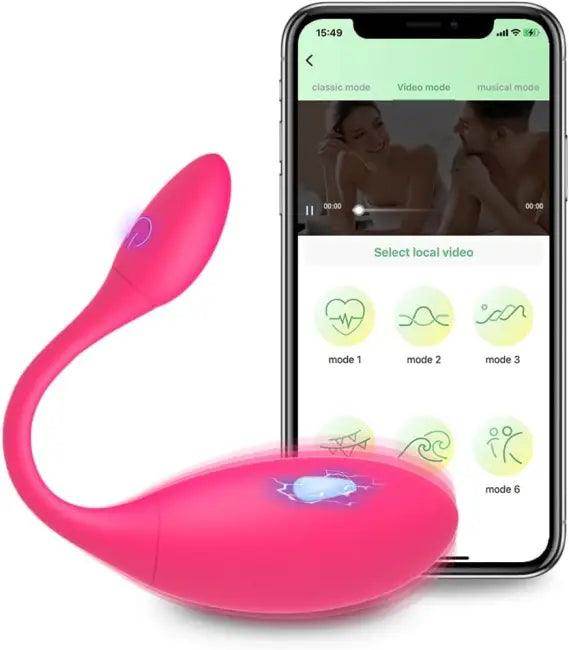 Sizzle and Connect with Our Pink App-Controlled Vibe - Estalios