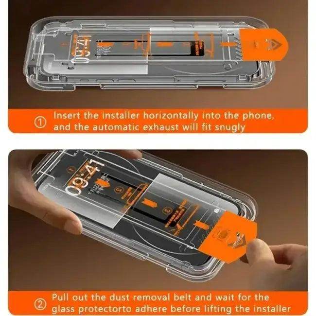 Ultimate iPhone Screen Protector Kit for Effortless Installation - Estalios