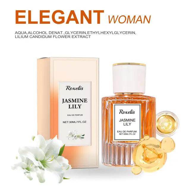 Jasmine Lily Perfume with Roxelis Lily Pheromone Elegance - Estalios