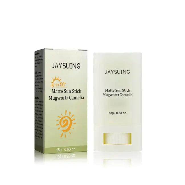 Jaysuing Matte Protective Sunscreen Stick with SPF 50 Glow - Estalios