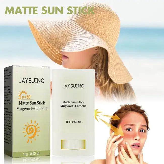 Jaysuing Matte Protective Sunscreen Stick with SPF 50 Glow - Estalios
