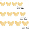 JJYY 12Pcs 3D Hollow Butterfly Wall Stickers for Home Decor - Estalios