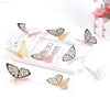 JJYY 12Pcs 3D Hollow Butterfly Wall Stickers for Home Decor - Estalios