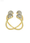 Joy Ring in 18K Gold Plating Adjustable Size - Estalios