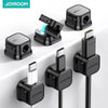 Joyroom Magnetic Cable Clips - Adjustable Cord Holder for Under-Desk Cable Management & Organization - Estalios