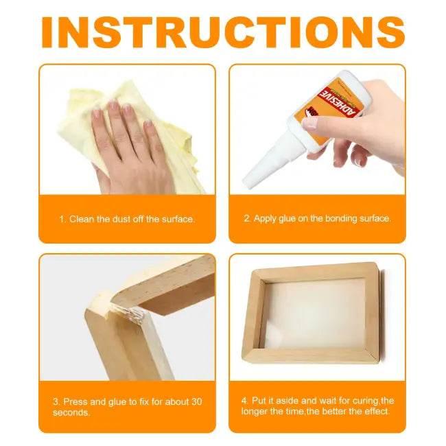 RapidFix Ultra: Instant Waterproof Repair Glue for All Needs - Estalios