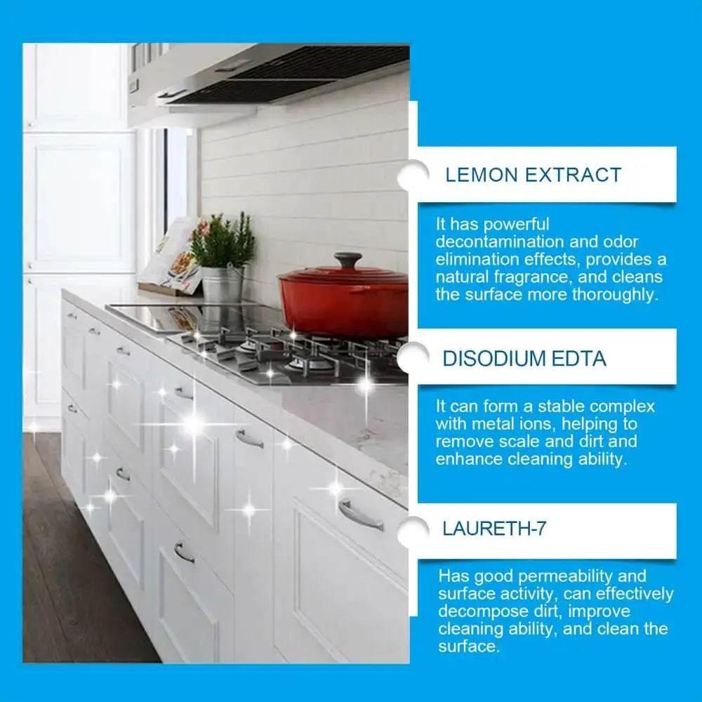 JUE FISH MultiSurface Cleaning Tablets For Heavy Oil Stains - Estalios