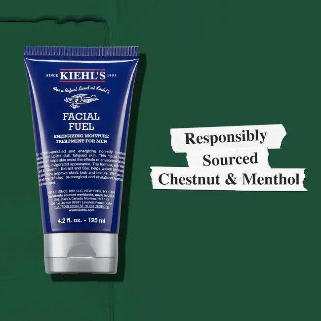 Kiehl ‘s Facial Fuel Moisturizer, Men's Face Cream, Vitamin C & Caffeine - Estalios