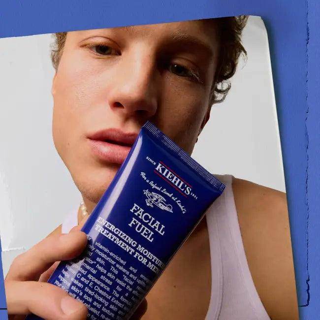 Kiehl ‘s Facial Fuel Moisturizer, Men's Face Cream, Vitamin C & Caffeine - Estalios