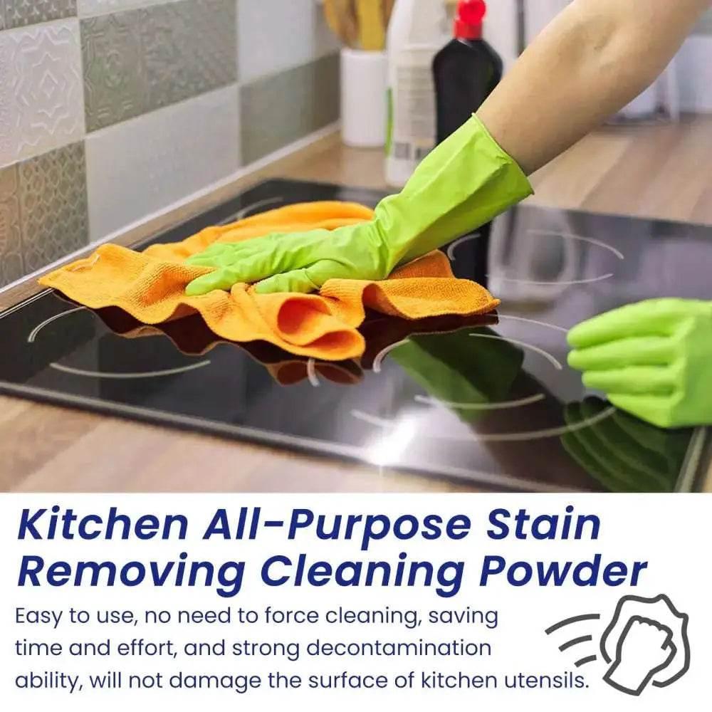 Kitchen All-Purpose Stain Removing Cleaning Powder for Utensils - Estalios