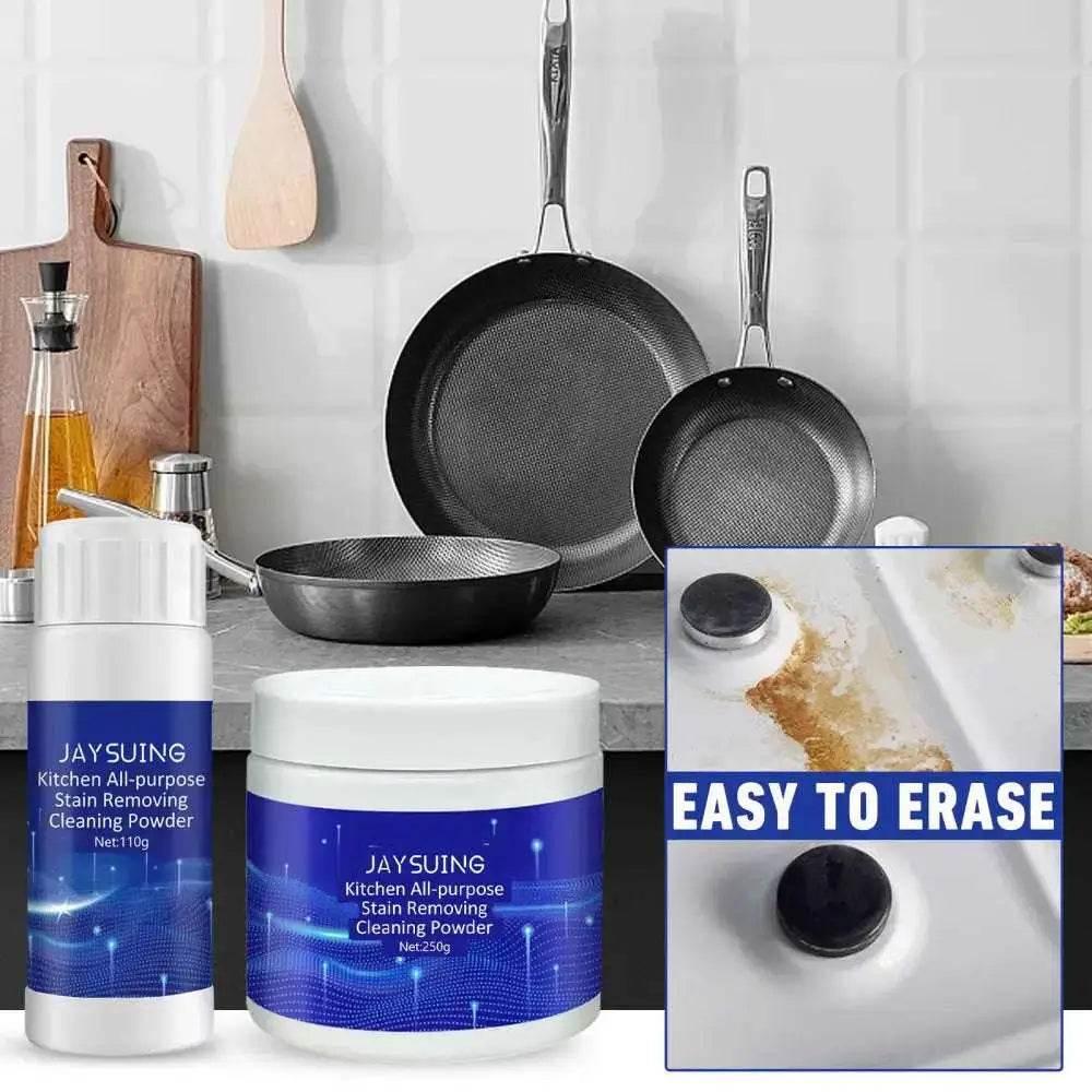 Kitchen All-Purpose Stain Removing Cleaning Powder for Utensils - Estalios