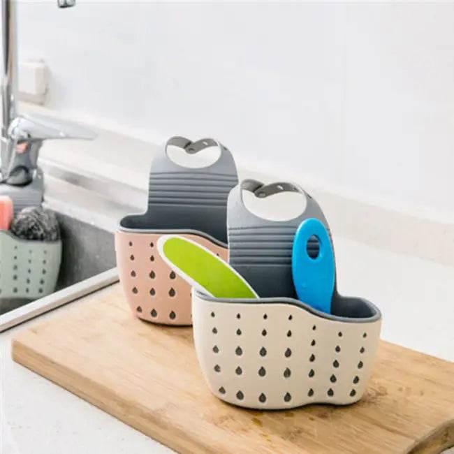 Sparkling Sink Organizer: Stylish Caddy for Tidy Spaces - Estalios
