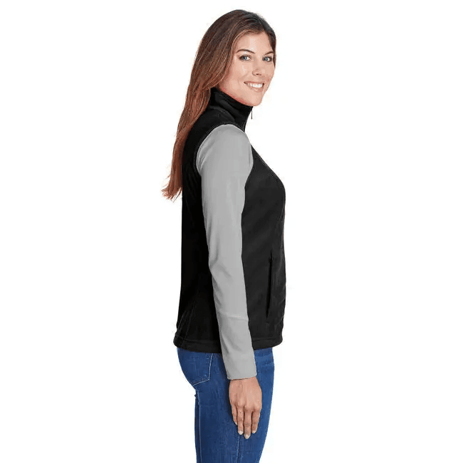Sleek Black Vest: Conquer the Cold! - Estalios