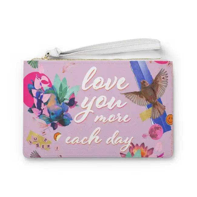 Vibrant Lavender Clutch with Chic Floral Design for Style - Estalios