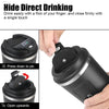 Leak-Proof Travel Thermo Mug - 510ML Temperature Display for Tea, Coffee & Hot Water