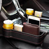Leather Car Seat Gap Storage Box Multifunctional Organizer - Estalios