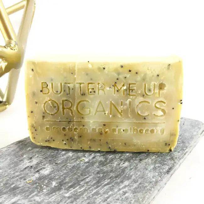 Poppyseed Splash Rectangular Soap for Refreshing Exfoliation - Estalios