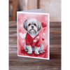 Pawsome Valentine Greeting Cards: Doggy Love Delivered! Spread the Puppy Love this Valentine's Day with our Adorable Dog-themed Valentine Greeting Cards! - Estalios