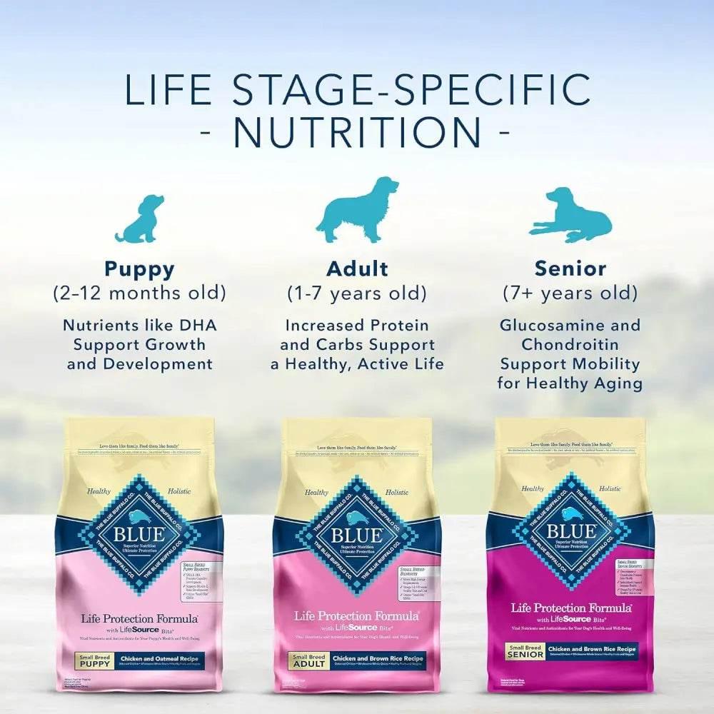 Life Protection Formula Natural Dry Dog Food for Small Breeds, Chicken and Brown Rice, 6 Lb - Estalios