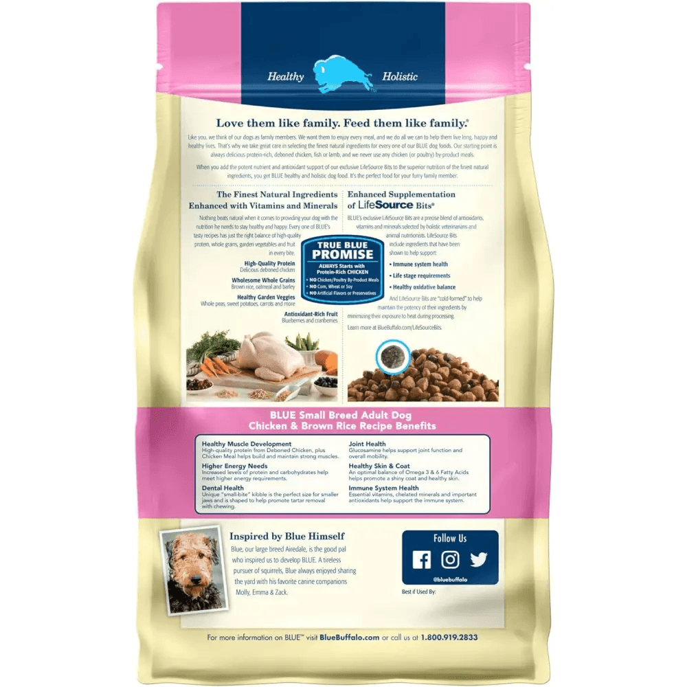 Life Protection Formula Natural Dry Dog Food for Small Breeds, Chicken and Brown Rice, 6 Lb - Estalios